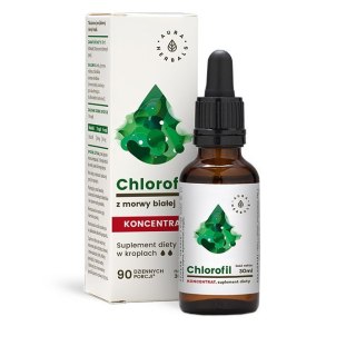 Aura Herbals AURA HERBALS Chlorofil z morwy białej w kroplach (30 ml)
