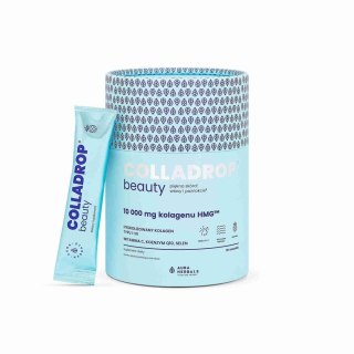 Aura Herbals AURA HERBALS Colladrop® Beauty, kolagen HMG™ 10000 mg, ananas, saszetki (30 szt.)