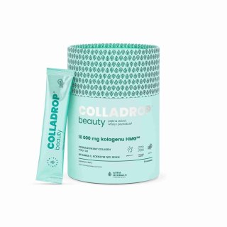 Aura Herbals AURA HERBALS Colladrop® Beauty, kolagen HMG™ 10000 mg, mojito, saszetki (30 szt.)