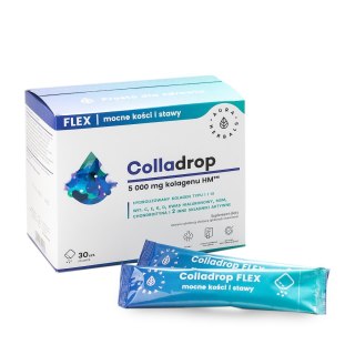 Aura Herbals AURA HERBALS Colladrop Flex - Kolagen HM 5000 mg saszetki 6,5 g (30 szt.)