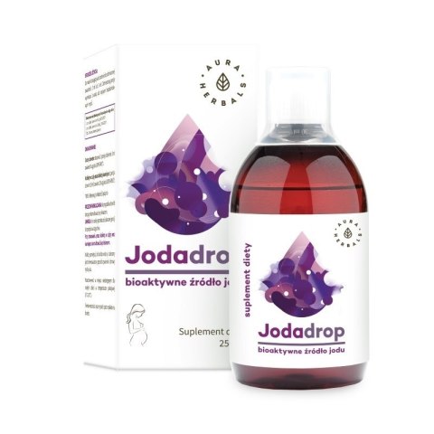 Aura Herbals AURA HERBALS Jodadrop - bioaktyne źródło jodu - płyn (250 ml)