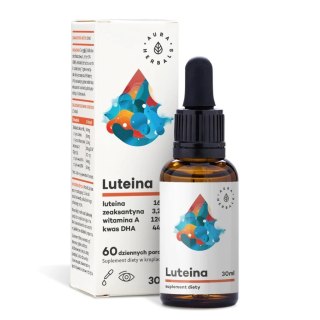 Aura Herbals AURA HERBALS Luteina + Witamina A + DHA + Zeaksantyna (30 ml)
