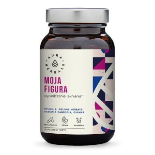 Aura Herbals AURA HERBALS Moja Figura - Ograniczenie Łaknienia (60 kaps.)