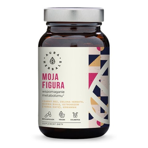 Aura Herbals AURA HERBALS Moja Figura - Wspomaganie Metabolizmu (60 kaps.)