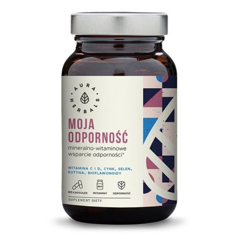 Aura Herbals AURA HERBALS Moja Odporność - Minerały i Witaminy (60 kaps.)