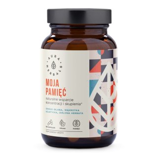 Aura Herbals AURA HERBALS Moja Pamięć - Koncentracja i Skupienie (60 kaps.)