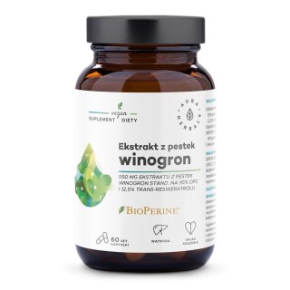 Aura Herbals AURA HERBALS OPC 95% - ekstrakt z pestek Winogron (60 kaps.)