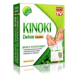 Aura Herbals AURA HERBALS Plastry Oczyszczające KINOKI Detox Gold (10 szt.)