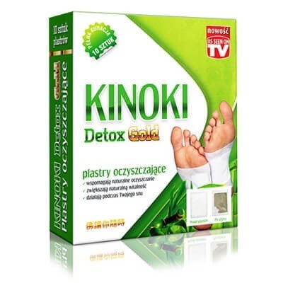 Aura Herbals AURA HERBALS Plastry Oczyszczające KINOKI Detox Gold (10 szt.)