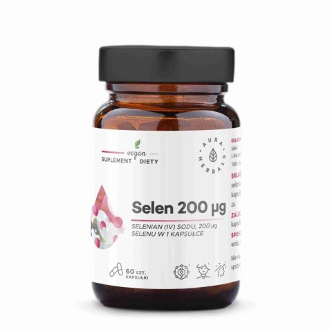 Aura Herbals AURA HERBALS Selen 200 µg (60 kaps.)