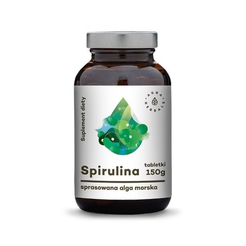 Aura Herbals AURA HERBALS Spirulina - 1500 mg (600 tabl.)