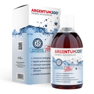 Aura Herbals AURA HERBALS Tonik Argentum200 (25 ppm) Srebro Koloidalne (500 ml)
