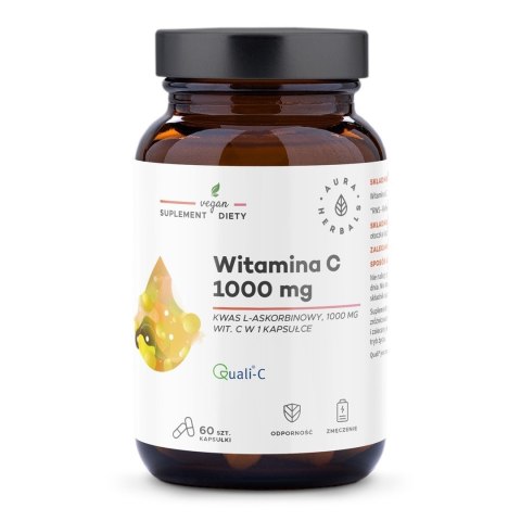 Aura Herbals AURA HERBALS Witamina C 1000 mg (60 kaps.)