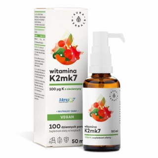 Aura Herbals AURA HERBALS Witamina K2 100 mcg Vegan (50 ml)