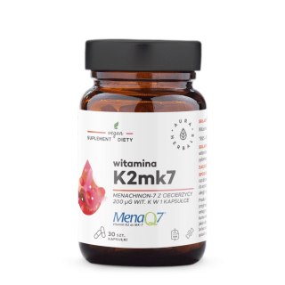 Aura Herbals AURA HERBALS Witamina K2 MK7 200 mcg (30 kaps.)