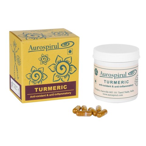 Aurospirul AUROSPIRUL Kurkuma - Turmeric (100 kaps.)