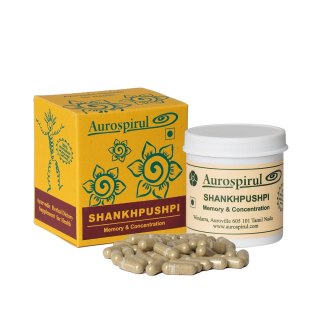 Aurospirul AUROSPIRUL Shankapushpi (100 kaps.)