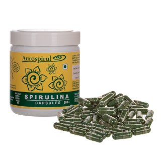 Aurospirul AUROSPIRUL Spirulina (500 kaps.)