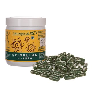 Aurospirul AUROSPIRUL Spirulina z Amlą (500 kaps.)