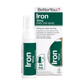 BetterYou BETTERYOU Iron 10 Daily Oral Spray - Żelazo 10 mg w sprayu (25 ml)