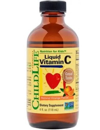 ChildLife CHILDLIFE Liquid Vitamin C - Witamina C w płynie dla dzieci (118 ml)
