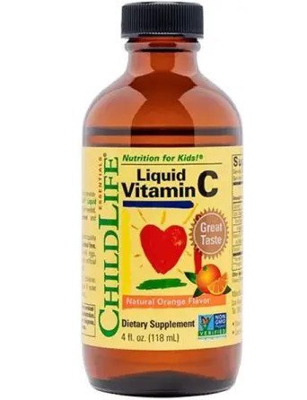 ChildLife CHILDLIFE Liquid Vitamin C - Witamina C w płynie dla dzieci (118 ml)