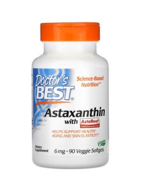 Doctor's Best DOCTOR'S BEST Astaksantyna (90 kaps.)