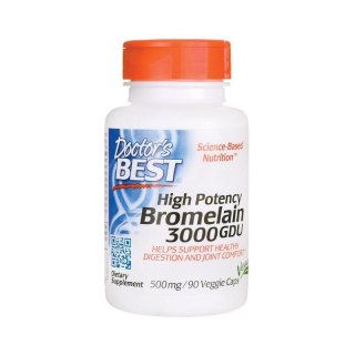 Doctor's Best DOCTOR'S BEST Bromelaina (90 kaps.)
