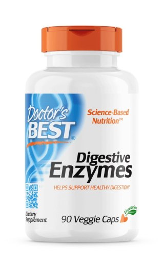 Doctor's Best DOCTOR'S BEST Digestive Enzymes - Enzymy Trawienne (90 kaps.)