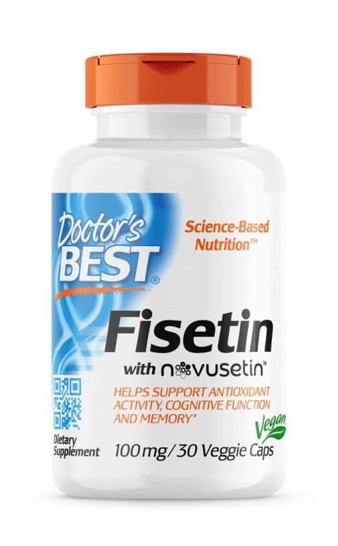 Doctor's Best DOCTOR'S BEST Fisetin - Novusetin (30 kaps.)