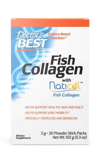 Doctor's Best DOCTOR'S BEST Fish Collagen with Naticol saszetki 5 g (30 szt.)