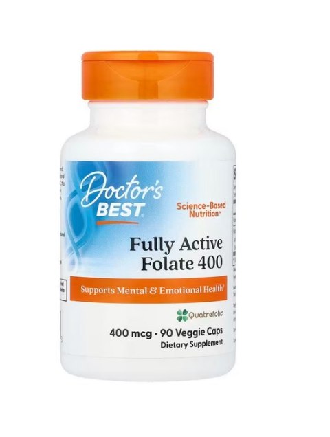 Doctor's Best DOCTOR'S BEST Folian Quatrefolic 400 mcg (90 kaps.)