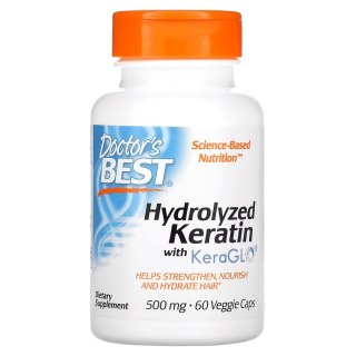 Doctor's Best DOCTOR'S BEST Hydrolyzed Keratin 500 mg (60 kaps.)