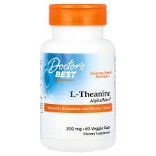 Doctor's Best DOCTOR'S BEST L-Theanine AlphaWave (60 kaps.)