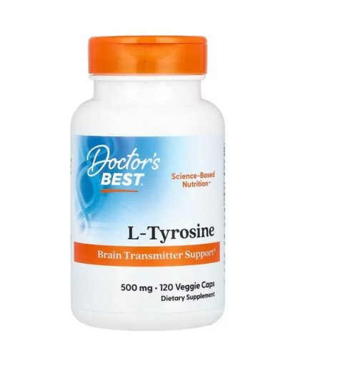 Doctor's Best DOCTOR'S BEST L-Tyrosine (120 kaps.)