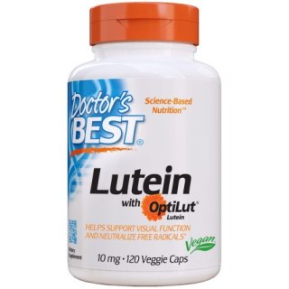 Doctor's Best DOCTOR'S BEST Luteina i Zeaksantyna - OptiLut (120 kaps.)