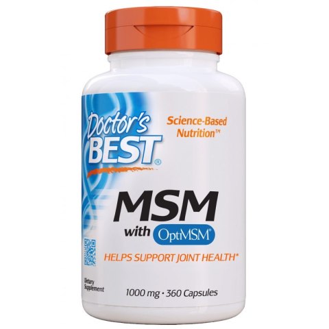 Doctor's Best DOCTOR'S BEST MSM OptiMSM (360 kaps.)