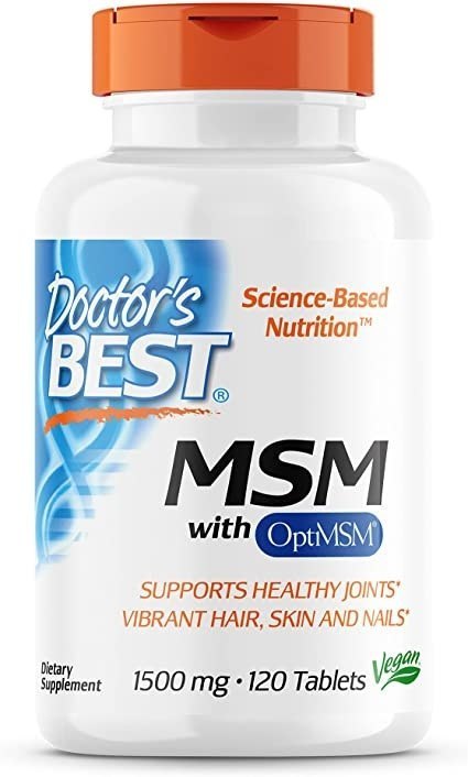 Doctor's Best DOCTOR'S BEST MSM with OptiMSM (120 tabl.)