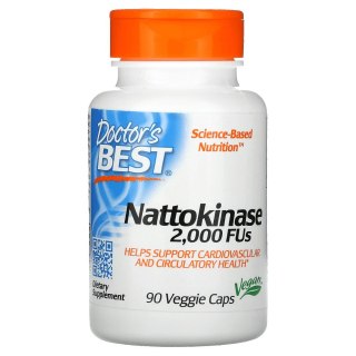 Doctor's Best DOCTOR'S BEST Nattokinase 2000 FUs (90 kaps.)