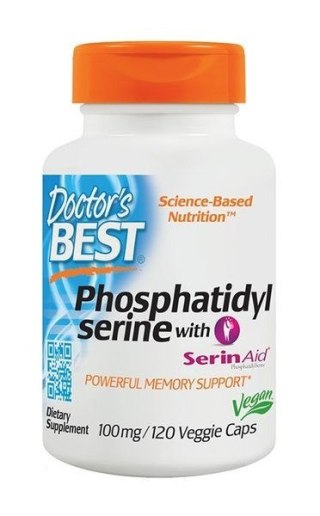 Doctor's Best DOCTOR'S BEST Phosphatidyl Serine - Fosfatydyloseryna 100 mg (120 kaps.)