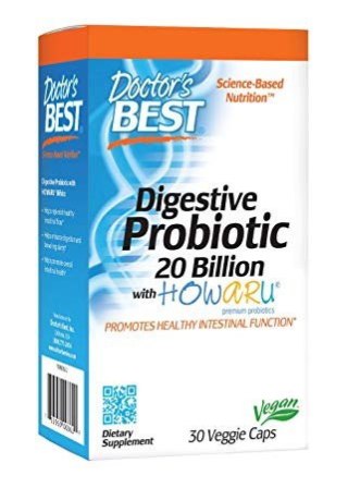 Doctor's Best DOCTOR'S BEST Probiotyk Digestive Probiotic with Howaru (30 kaps.)