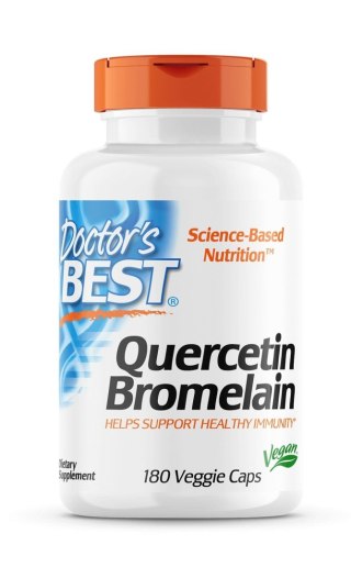 Doctor's Best DOCTOR'S BEST Quercetin Bromelain (180 kaps.)