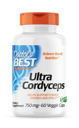 Doctor's Best DOCTOR'S BEST Ultra Cordyceps (60 kaps.)