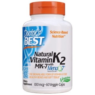 Doctor's Best DOCTOR'S BEST Witamina K2 MK7 100 mcg (60 kaps.)