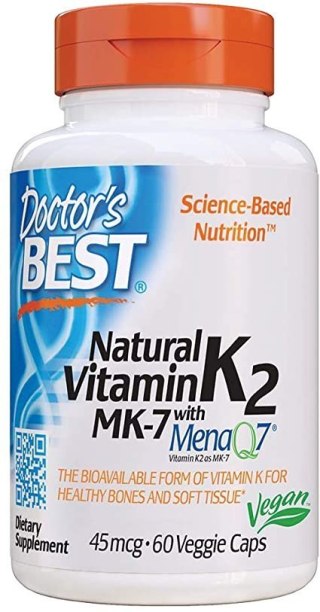 Doctor's Best DOCTOR'S BEST Witamina K2 MK7 45 mcg (60 kaps.)