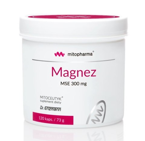 Dr. Enzmann MSE DR. ENZMANN MSE Magnez Mse 300 mg (120 kaps.)