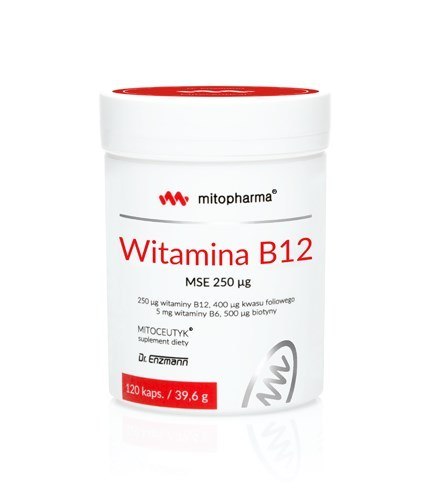 Dr. Enzmann MSE DR. ENZMANN MSE Witamina B12 MSE (120 kaps.)
