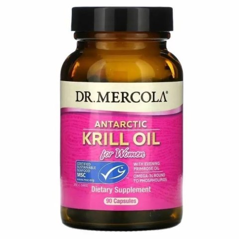 Dr. Mercola DR. MERCOLA Antarctic Krill Oil for Women (90 kaps.)