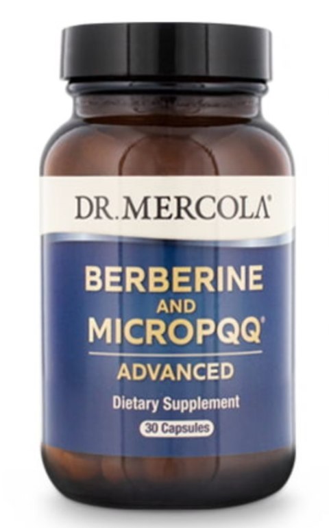 Dr. Mercola DR. MERCOLA Berberyna z MicroPQQ (30 kaps.)