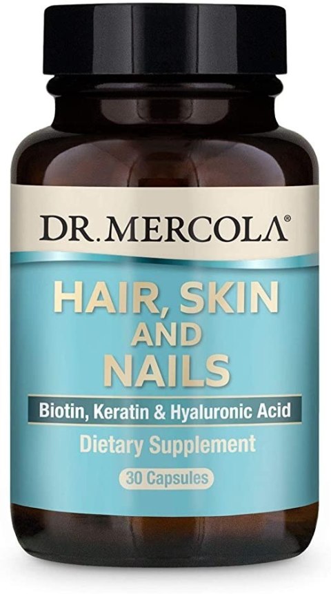 Dr. Mercola DR. MERCOLA Hair, Skin and Nails - Włosy, Skóra, Paznokcie (30 kaps.)
